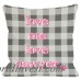 One Bella Casa Personalized Love Me Love My Dog Throw Pillow HMW2264